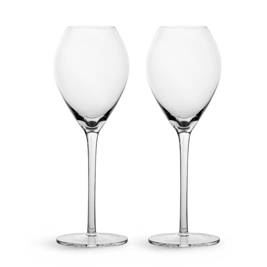 Saga champagne glass