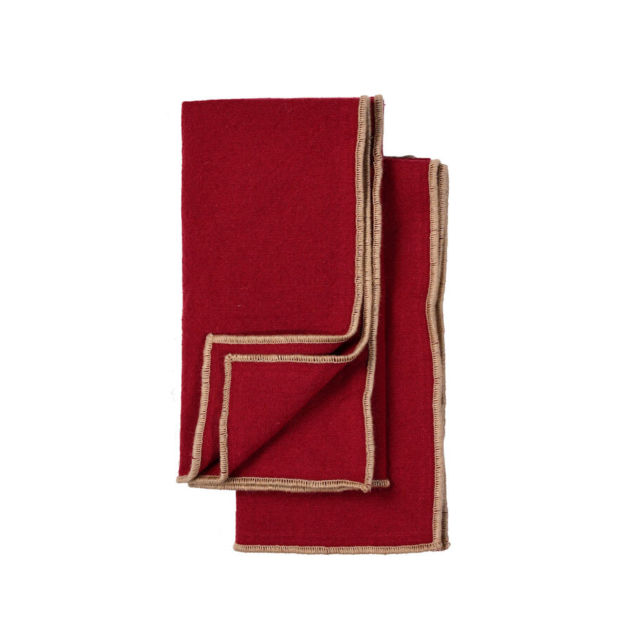 Edith napkin - Red